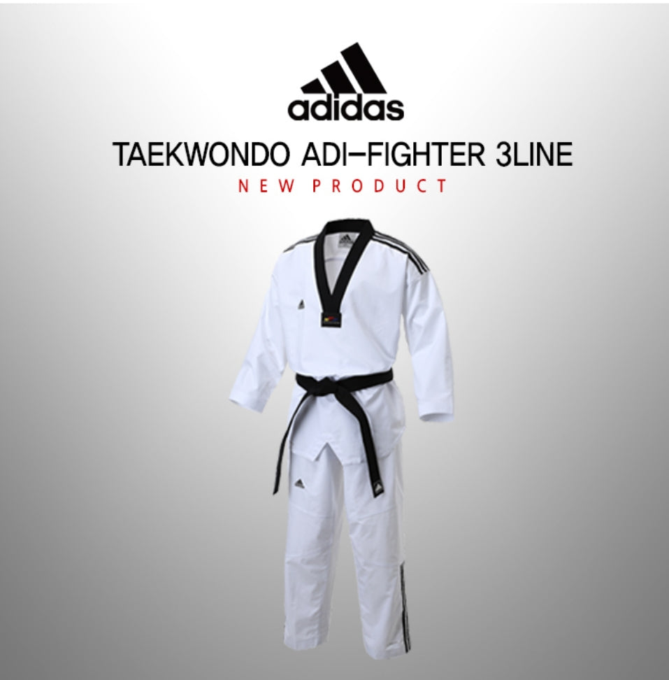 taekwondo fighter uniform