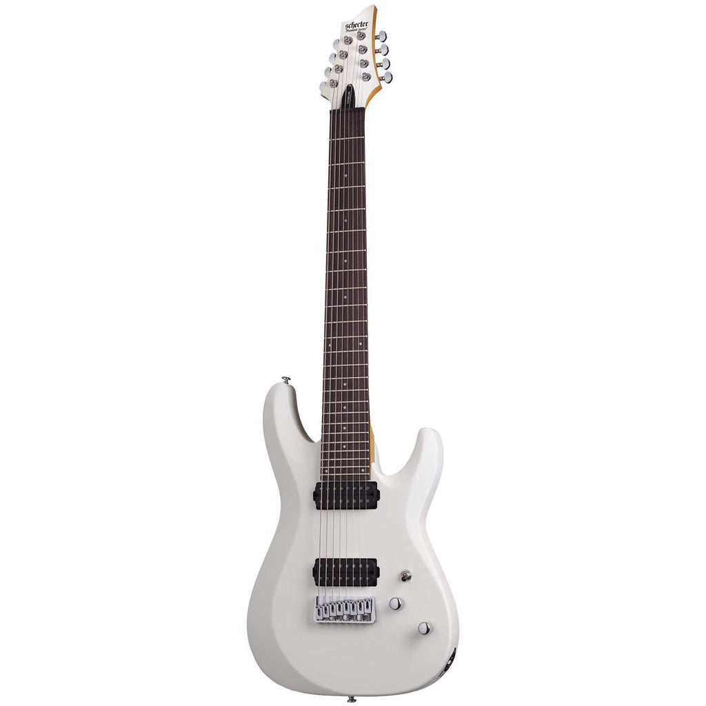 schecter omen 8 white