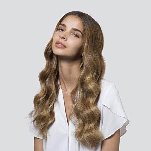 Hair styled with the T3 SinglePass Styler 