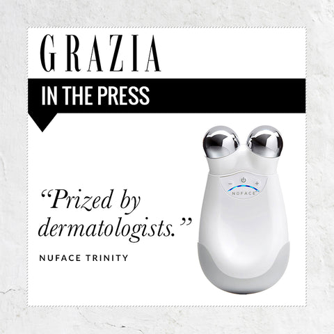 Citat fra Grazia omkring NuFACE Trinity