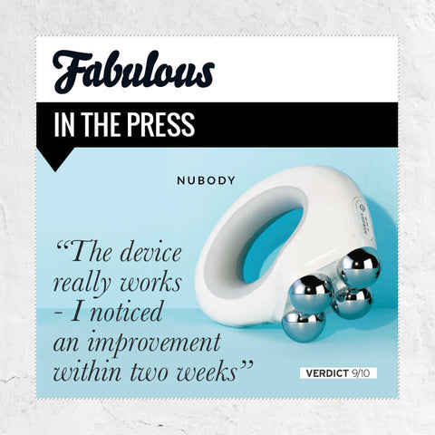 Press quote from Fabulous - the device really works - I noticed an improvement within two weeks.