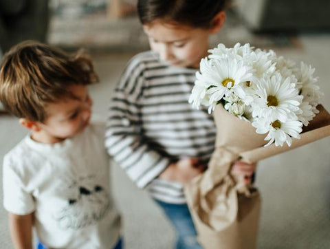 rainbow daisies