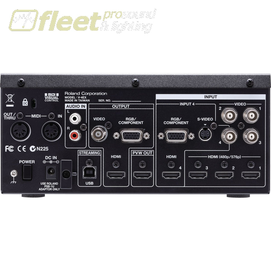 Roland V-4EX 4-Channel Digital Video Mixer with Effects – Fleet