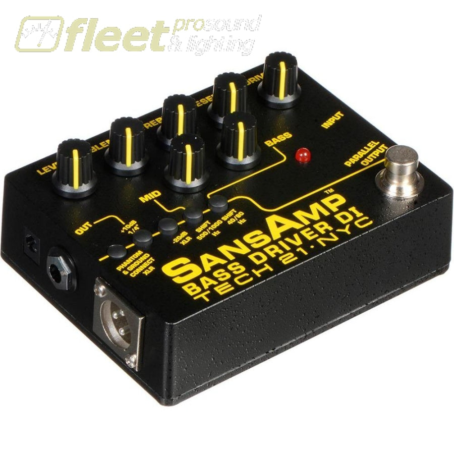 TECH 21 SansAmp BSDR-V2 Bass Driver DI Pedal