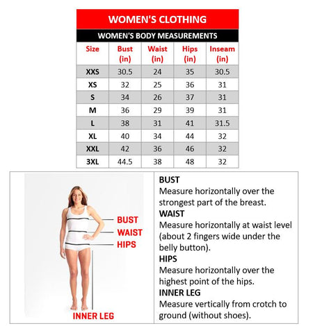 puma women's size chart