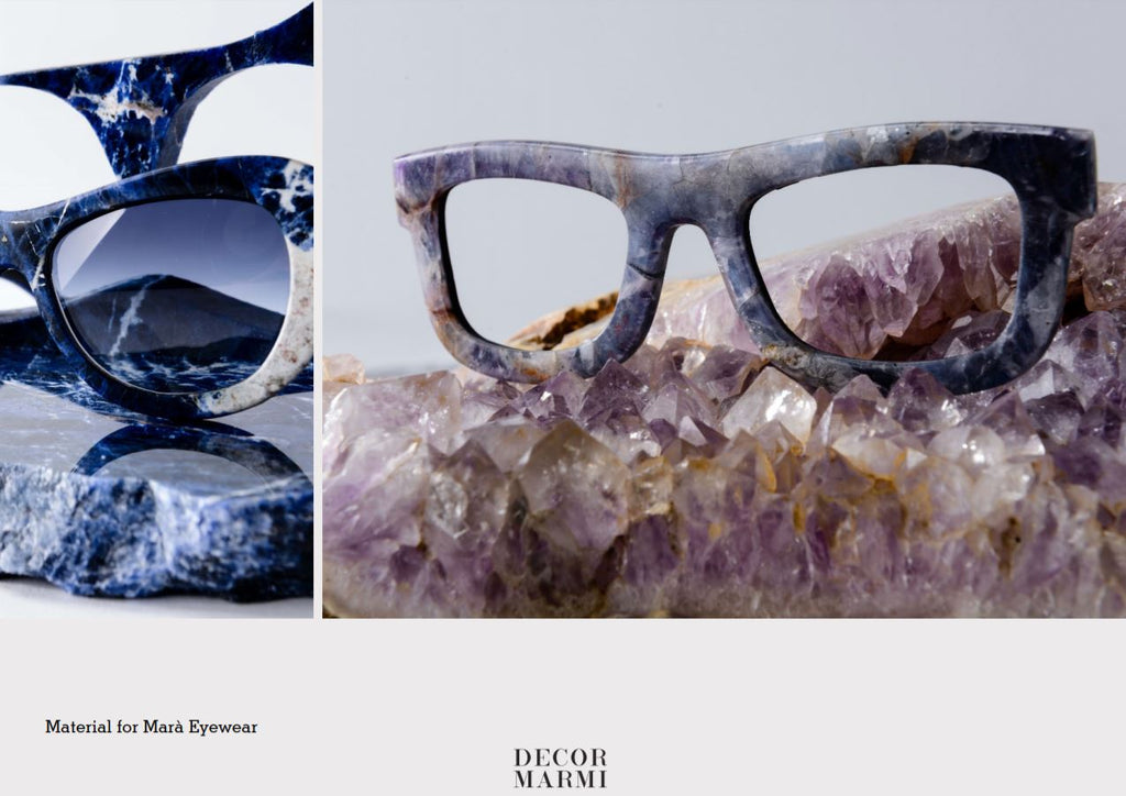 Modern Marble Sculpture designer Italian - Glasses design