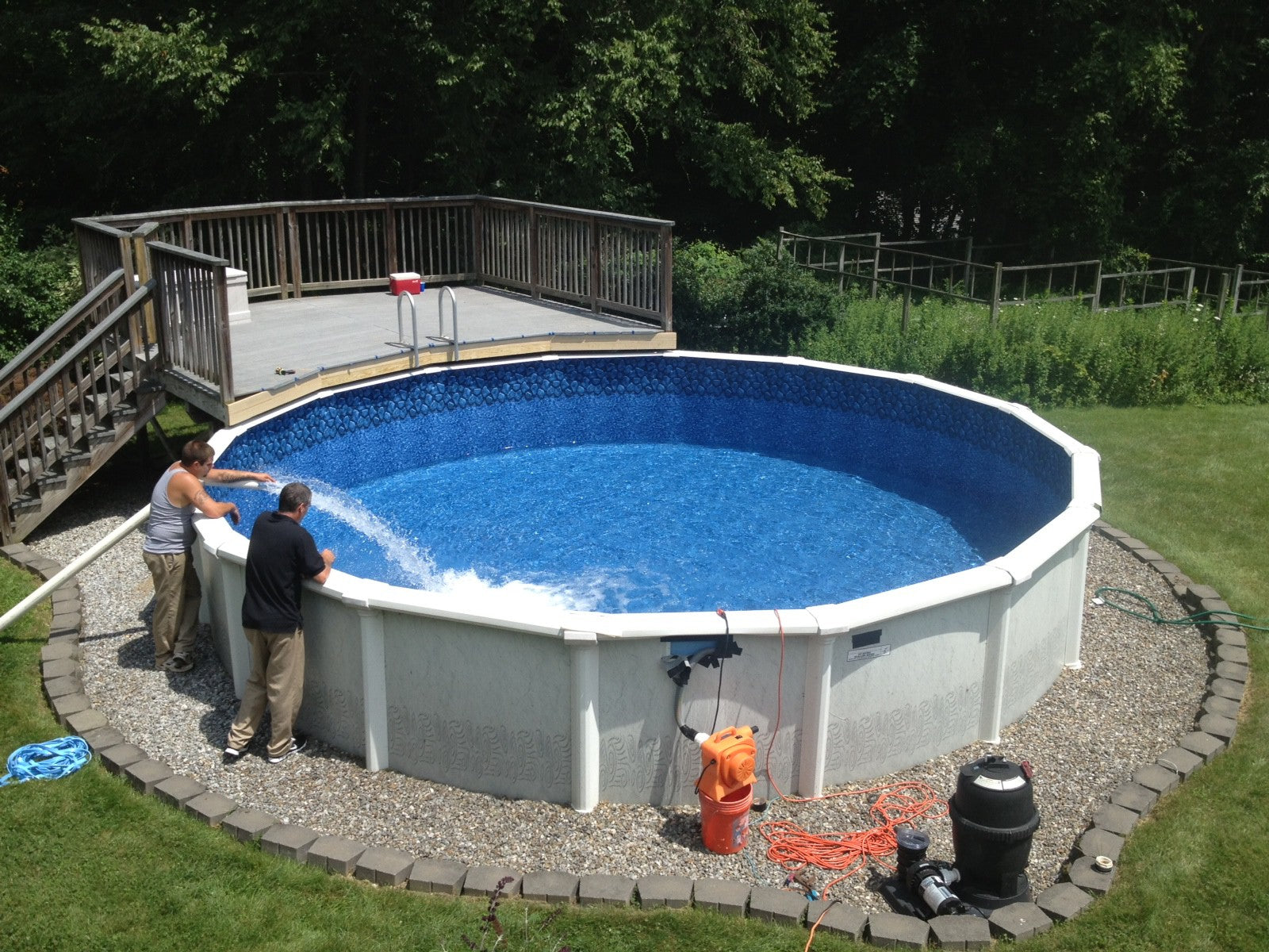 Tips for Opening an Above Ground Pool - Aqua Leisure