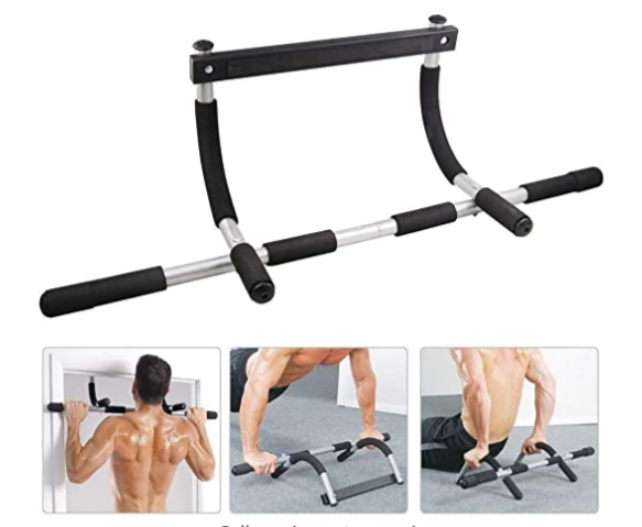 Upgraded Chin Up Bar Gym Sports Door Heavy Duty Pull Up Trainer Home Gym OSS