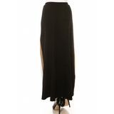 Women's Side Stripes Maxi Knit Skirt