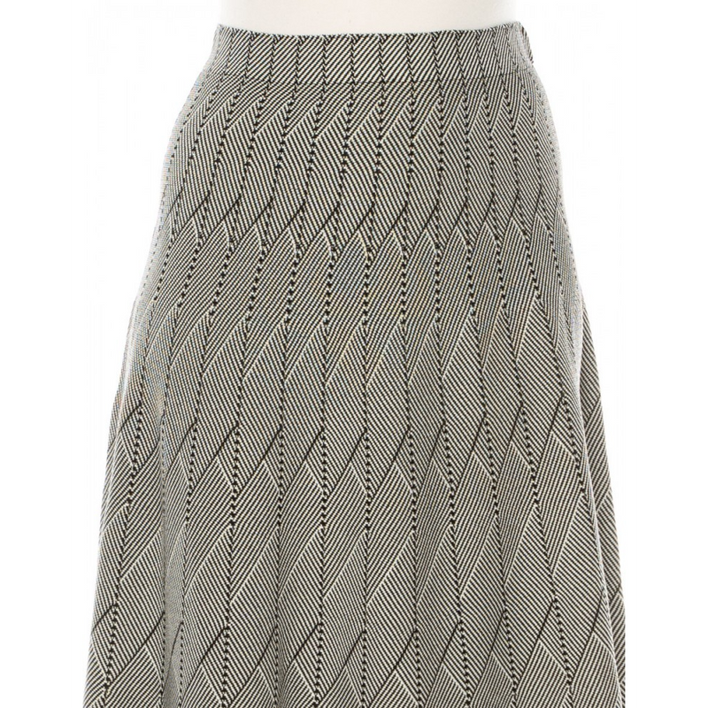 Women's Multi Stripes Knit Skirt