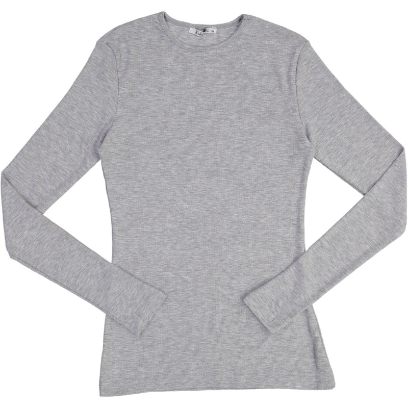 Women's Long Sleeve Ribbed T-shirt