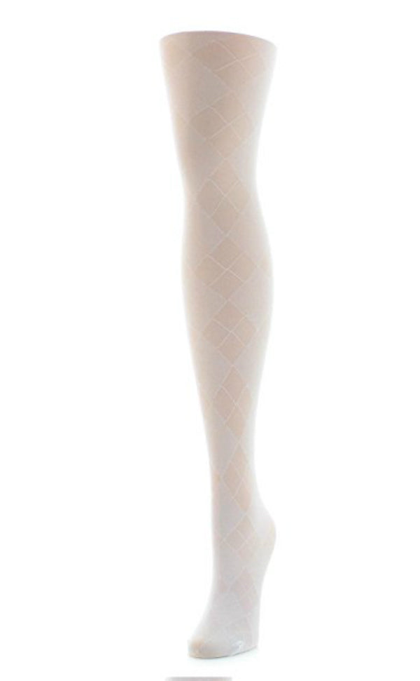 Girls Sheer Argyle Tights