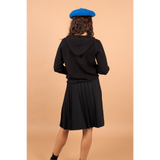 Women's Pleated Knit Skirt