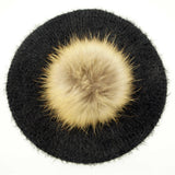 Mohair Pom Pom Snood