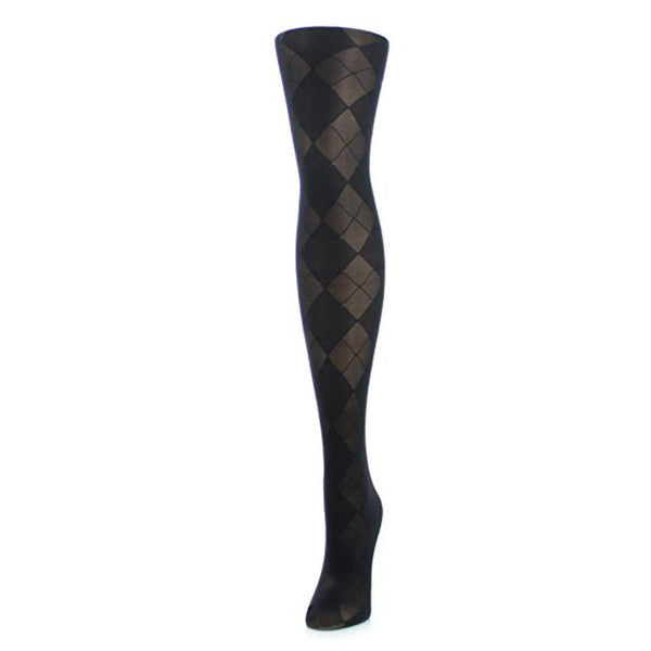 Girls Sheer Argyle Tights