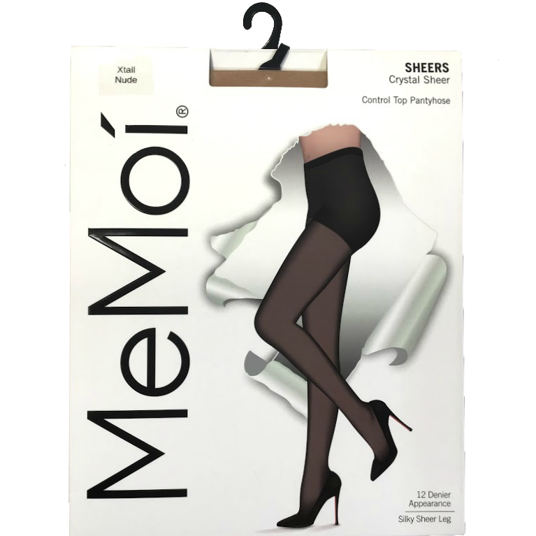 Crystal Sheer Control Top Pantyhose