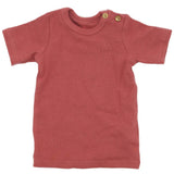 Kids Short Sleeve Ribbed Top