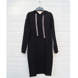 Sparkle Bead Hoodie Dress