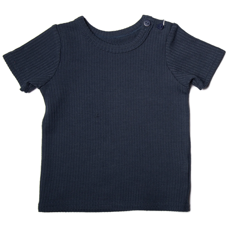 Kids Waffle Short Sleeve Top