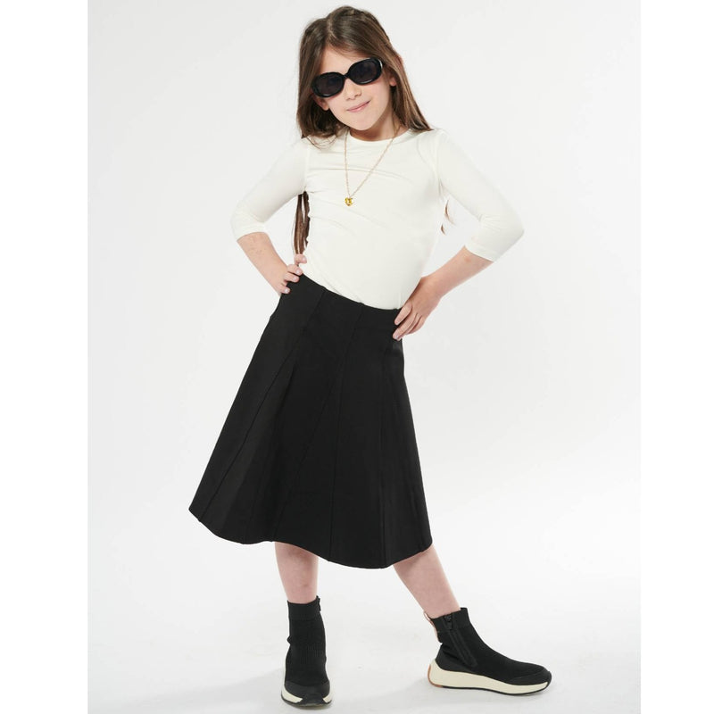 Girls Split Panel Skirt