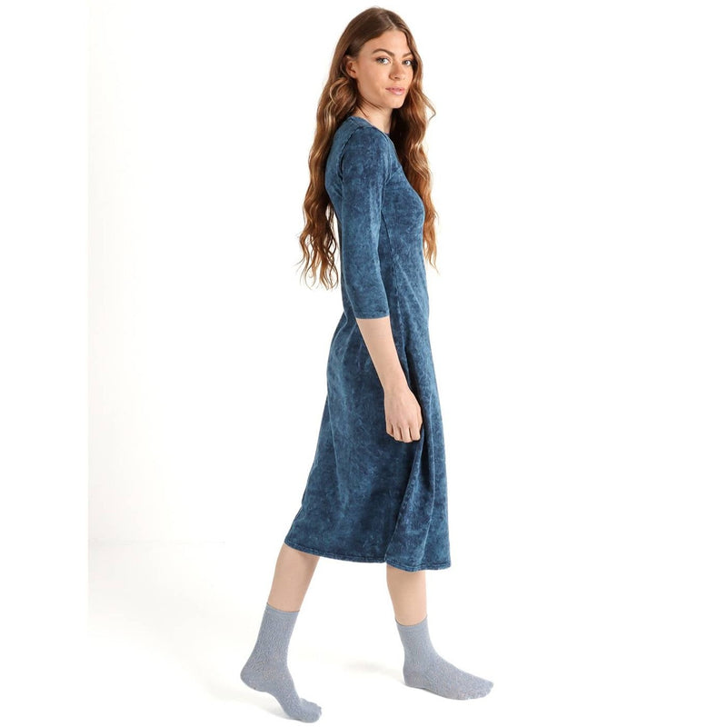 Women's Stonewash A-Line Dress