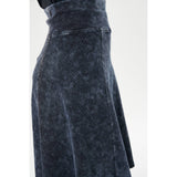 Girls Ribbed Stonewash A-Line Skirt