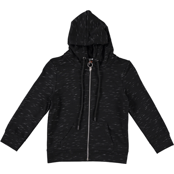 Girls Cotton Zip Up Hoodie