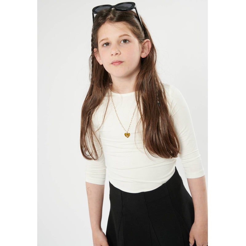 Girls 3/4 Sleeve Modal T-shirt