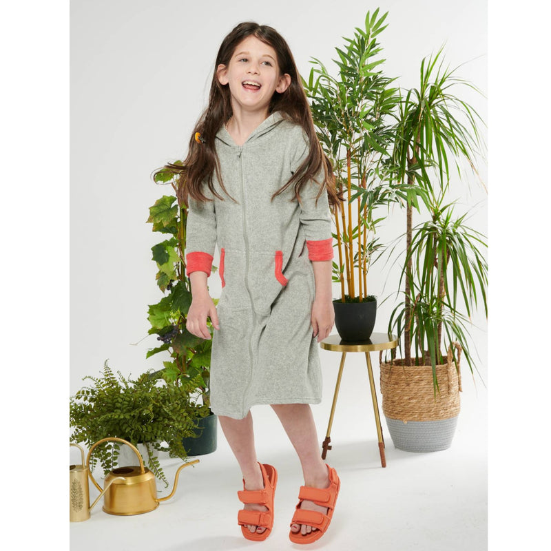 Girls Pocket Terry Dress