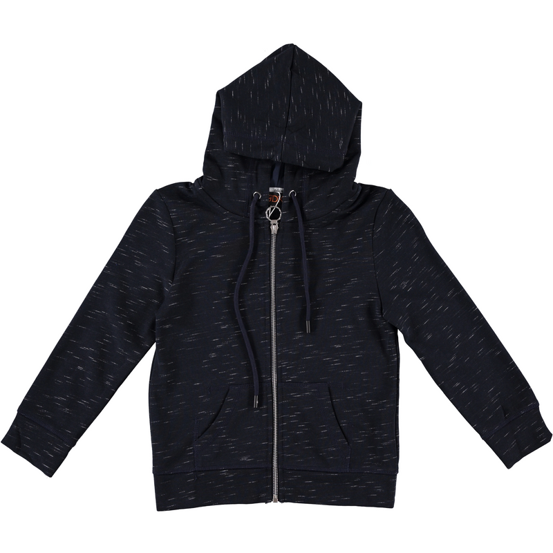 Girls Cotton Zip Up Hoodie