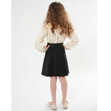 Girls Elasticated A-Line Skirt