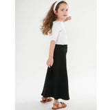 Girls Maxi Ribbed Skirt