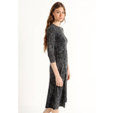 Women's Stonewash A-Line Dress