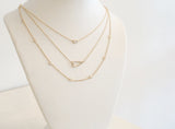 Tilted Heart Necklace
