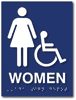 Restroom ADA Signs