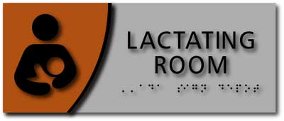 BWL-1039 Horizontal Layout Lactation Room Sign