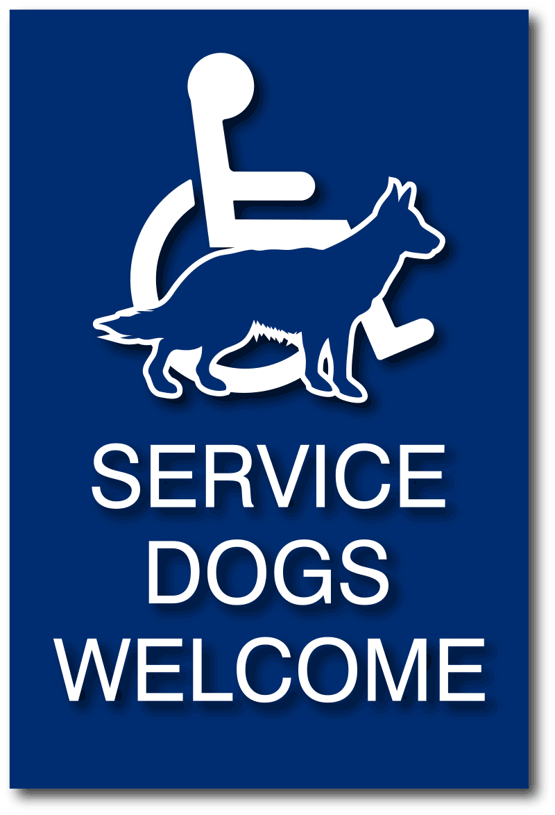 Grosgrain Ribbon Service Dogs Guide Dogs Medical EMS Symbol Help Handicap 7/8" 