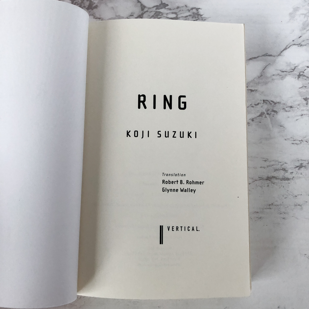 Ring by Koji Suzuki [RINGU 1]