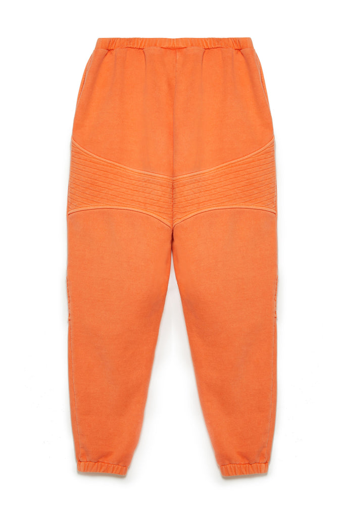 TONIK Slouch Panelled Joggers in Orange Soda