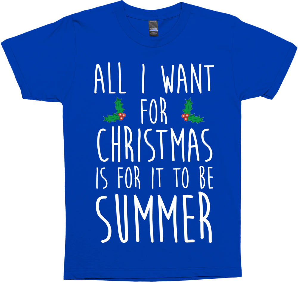All I Want For Christmas Is For It To Be Summer