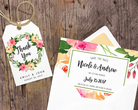 Rosaleen watercolor floral clipart by AnnelyBlooms