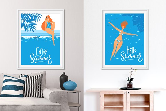 Summer Poster Designs free download