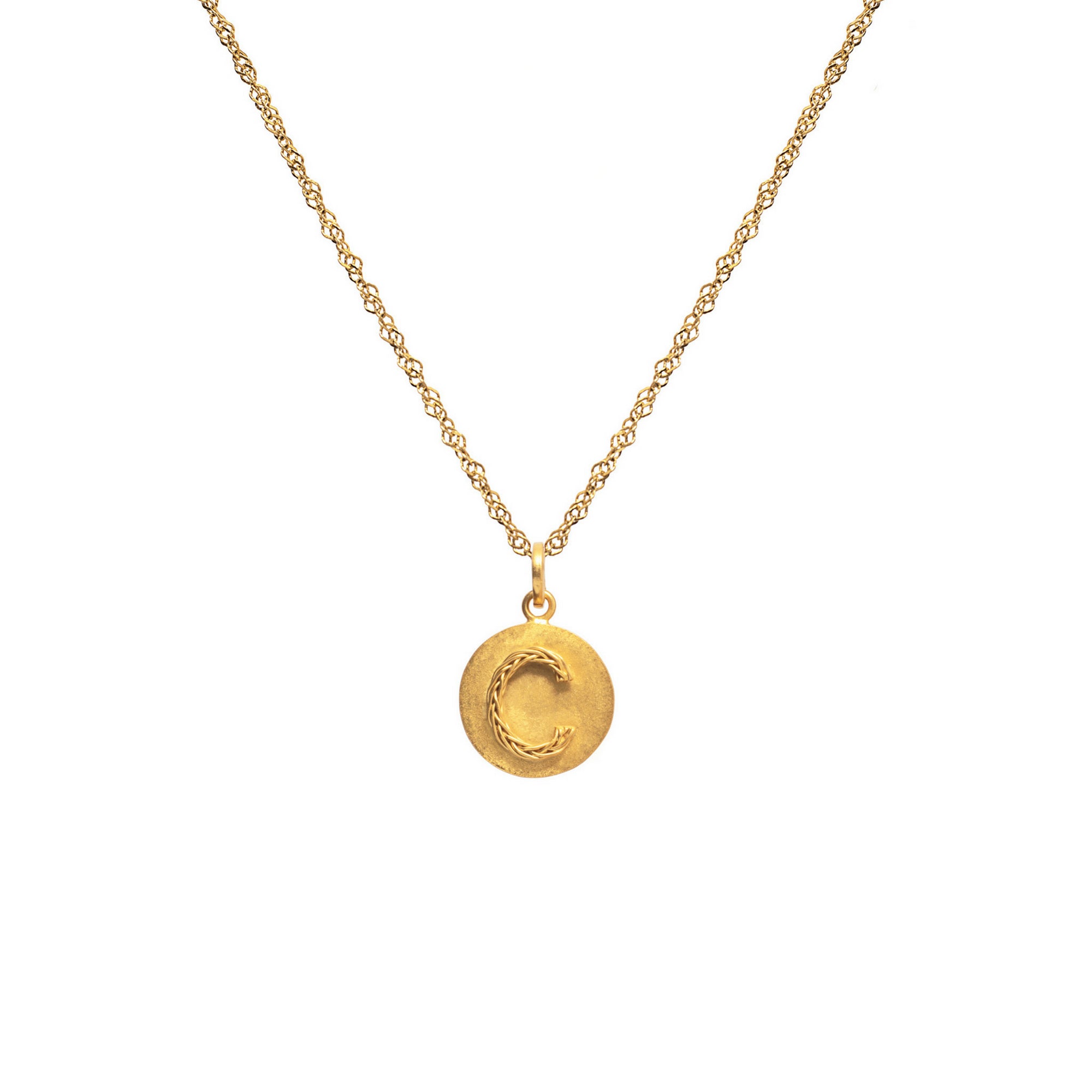 INITIALS CHARM NECKLACE