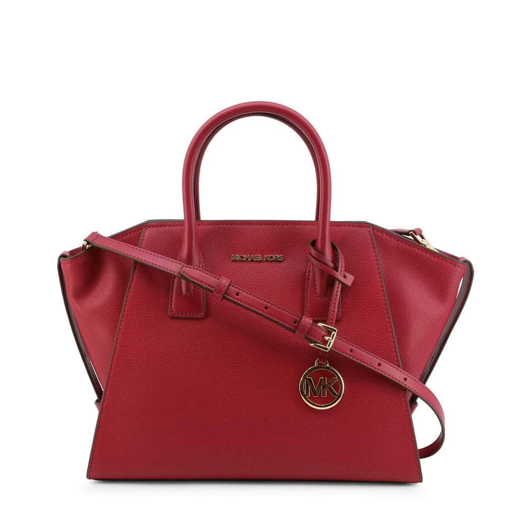 michael kors red hand bag