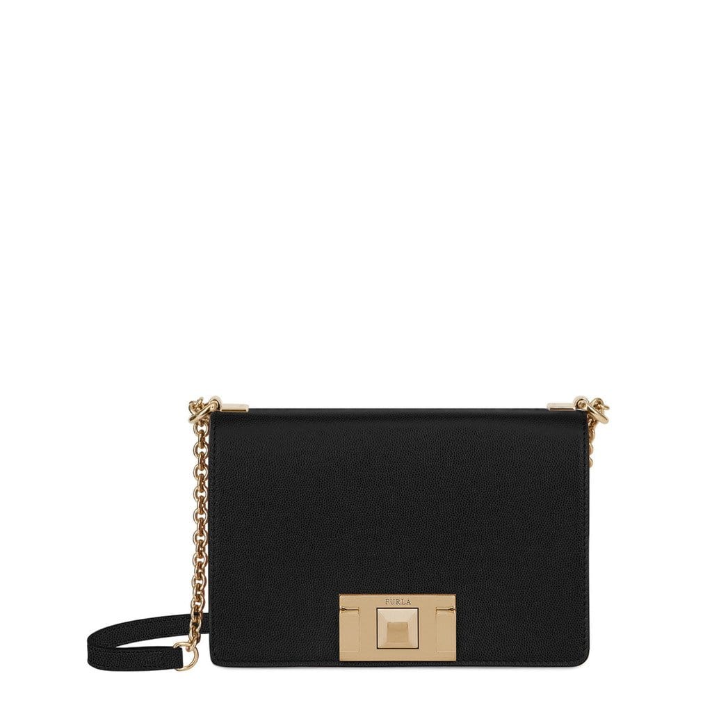 furla black purse