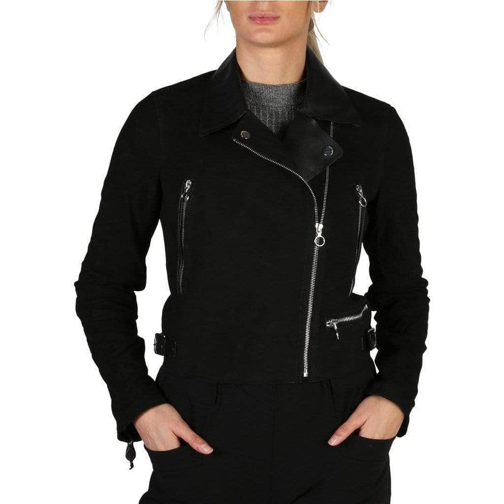 guess black bomber jacket womens