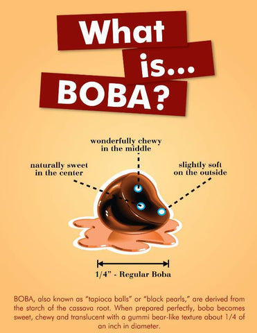 What is Boba?  Dried Tapioca Pearls