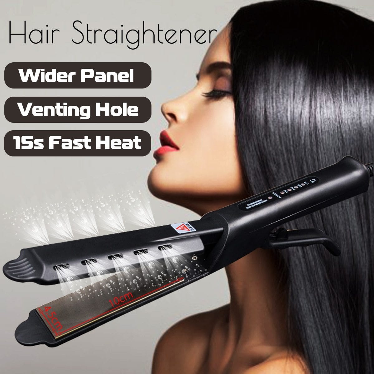 flat iron hair products