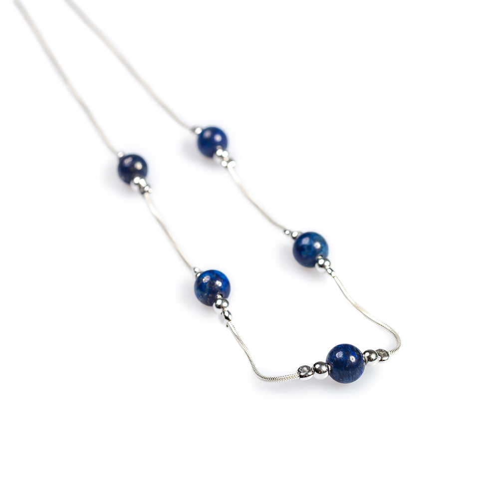 lapis lazuli gemstone necklace