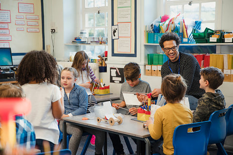 Elementary school classroom